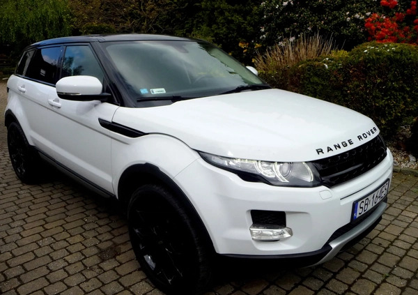 Land Rover Range Rover Evoque cena 59900 przebieg: 273000, rok produkcji 2012 z Ząbkowice Śląskie małe 631